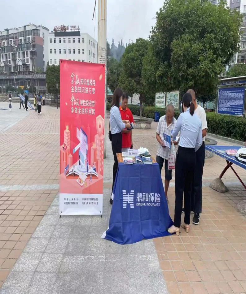 鼎和保险黎平营销服务部积极做&ldquo;金融知识普及月 金融知识进万家 争做理性投资者 争做金融好网民&rdquo;宣传活动