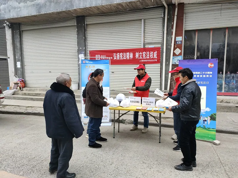 人保财险黔东南分公司：宪法宣传在行动