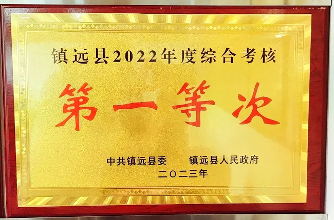 喜报！镇远农商银行荣获镇远县2022年度综合考核&ldquo;第一等次&rdquo;