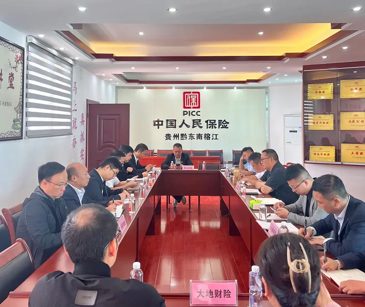 黔东南州保险行业协会前往从江县、榕江县开展调研