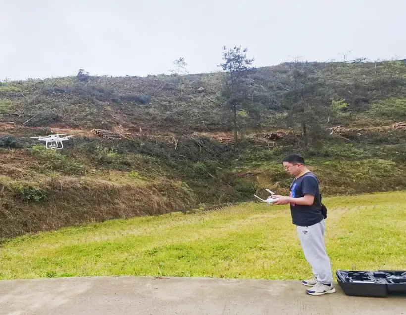 国寿财险黔东南中心支公司引入无人机技术