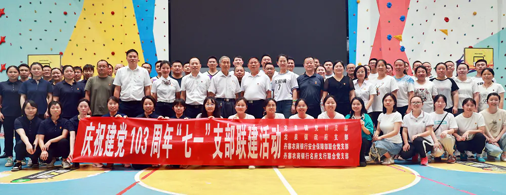 同心向党庆&ldquo;七一&rdquo;，支部联建共话乡村振兴