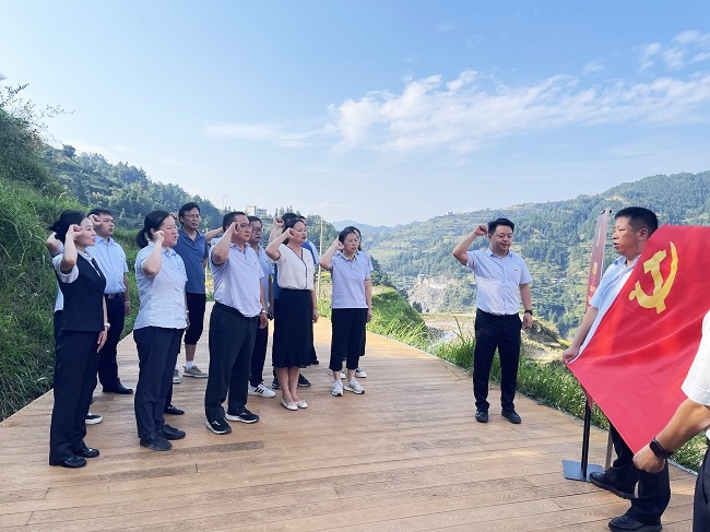 全体党员重温入党誓词.jpg