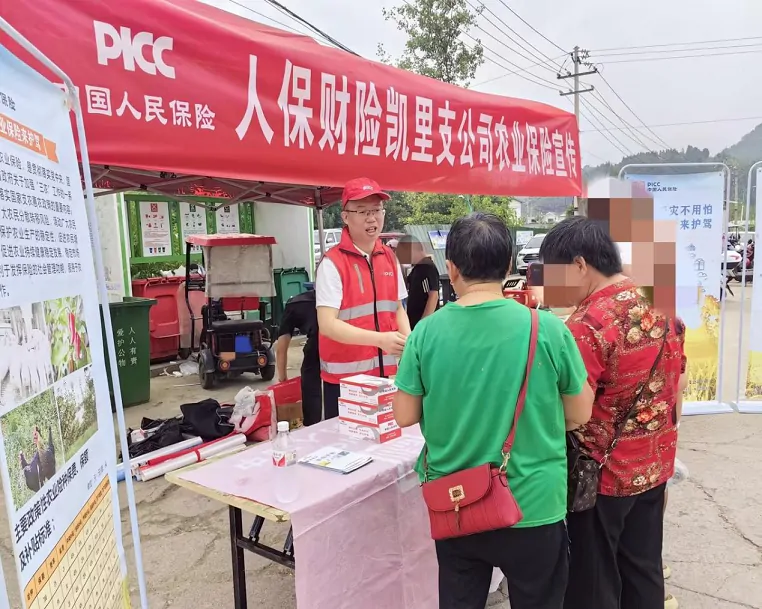 人保财险黔东南分公司：挑起秋收金扁担  绘就农业新丰景