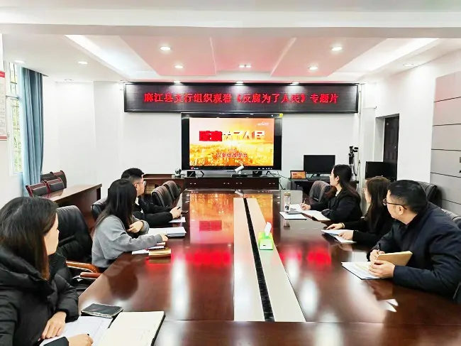 农发行麻江县支行组织观看反腐专题片.jpg
