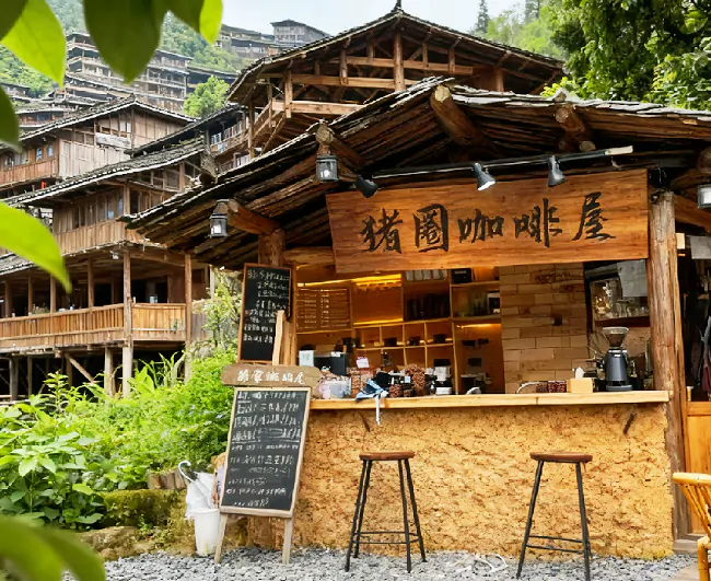 雷山农信联社助力西江千户苗寨&ldquo;猪圈咖啡&rdquo;出圈