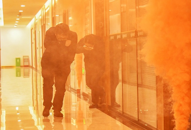 银消联动练硬功 以练筑防保平安