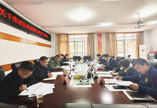 1774072667986728.png 图为:剑河农商银行党委书记、董事长袁朝阳汇报改革推进情况.png